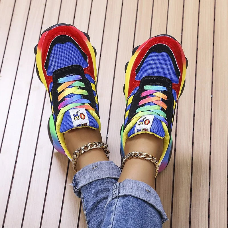 Leichte Bogenhilfe Sneaker Damen mit Geräumiger Zehenschachtel und Gelpolsterung für Optimalen Komfort-2