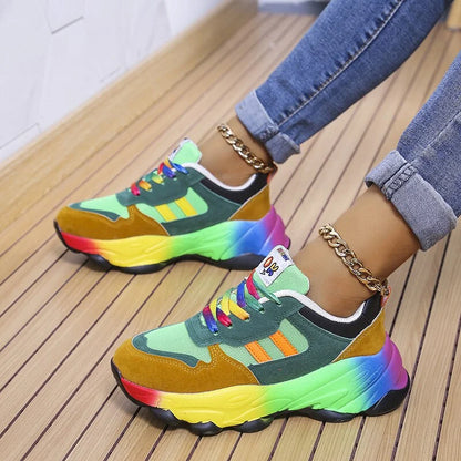Leichte Bogenhilfe Sneaker Damen mit Geräumiger Zehenschachtel und Gelpolsterung für Optimalen Komfort-5