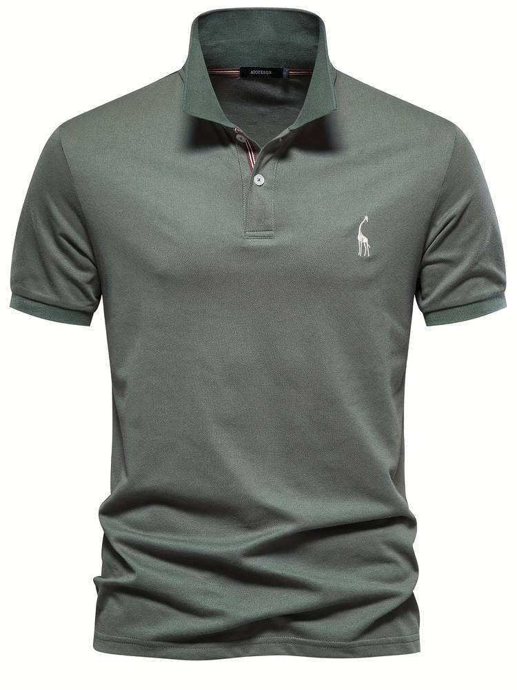 Stilvolles Herren Poloshirt - Atmungsaktiv, Moderne Passform, Weicher Stoff, In Verschiedenen Größen Erhältlich-1