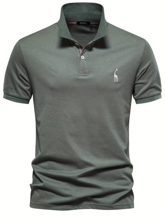 Stilvolles Herren Poloshirt - Atmungsaktiv, Moderne Passform, Weicher Stoff, In Verschiedenen Größen Erhältlich-1