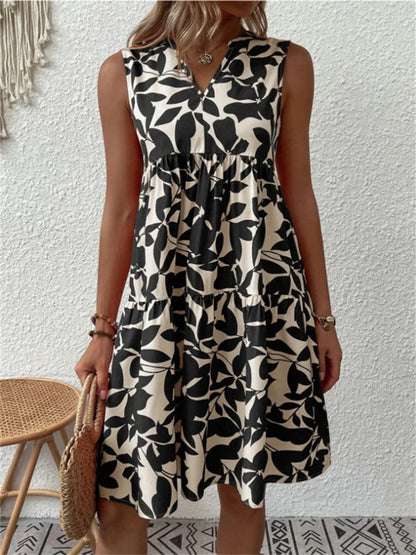 Damen A-Linie Blumen Maxikleid Aus Atmungsaktiver Baumwolle Für Strand Und Gartenpartys, Plus Größen Verfügbar