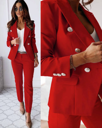 Women’s Suits Modern Fitted Cut Business Attire