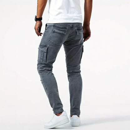 Stretch-Jeans Herren - Komfortable Passform Mit Funktionalen Taschen-4