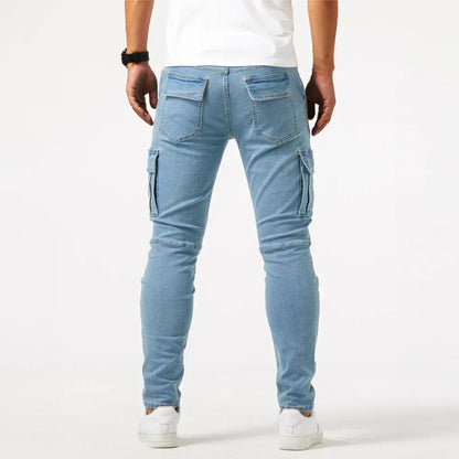 Variant image for Stretch-Jeans Herren - Komfortable Passform Mit Funktionalen Taschen-7