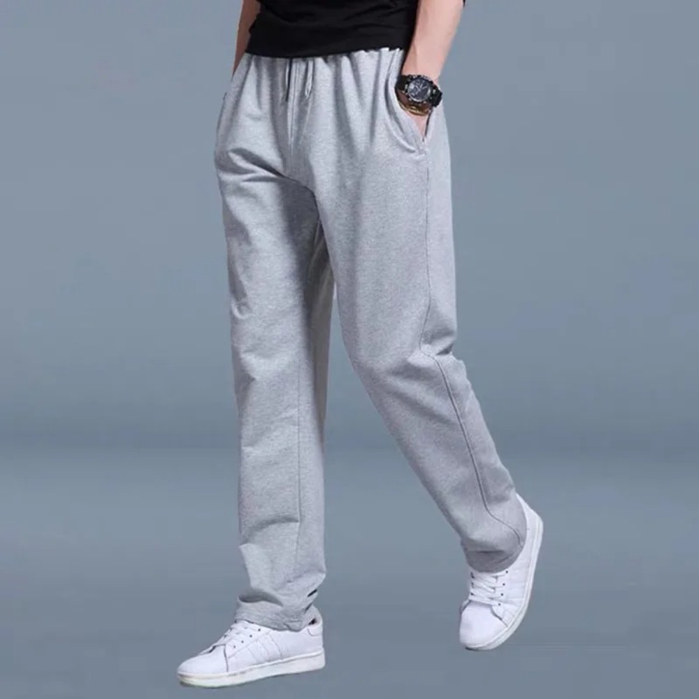 Variant image for Leichte Sommerjogginghose Herren, Bequeme Trainingshose mit Weitem Bein und Einstellbarem Bund-16