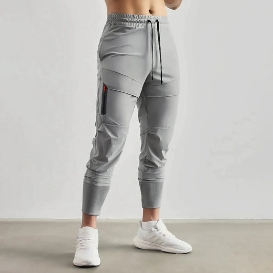 Stilvolle Slim Fit Jogginghosen Herren Mit Verstellbarem Bund Und Taschen-1