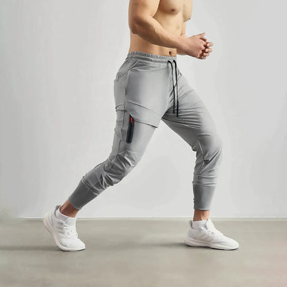 Stilvolle Slim Fit Jogginghosen Herren Mit Verstellbarem Bund Und Taschen-5