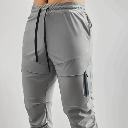 Stilvolle Slim Fit Jogginghosen Herren Mit Verstellbarem Bund Und Taschen-6