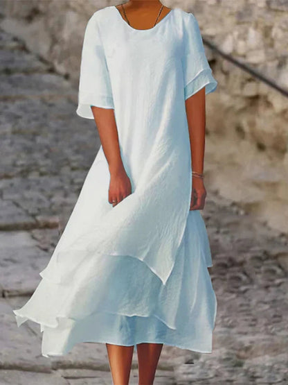 Atemberaubendes Damenfestkleid – taillierter Schnitt, weich, für Hochzeitsgäste und festliche Anlässe 1
