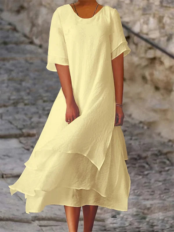 Atemberaubendes Damenfestkleid – taillierter Schnitt, weich, für Hochzeitsgäste und festliche Anlässe 3