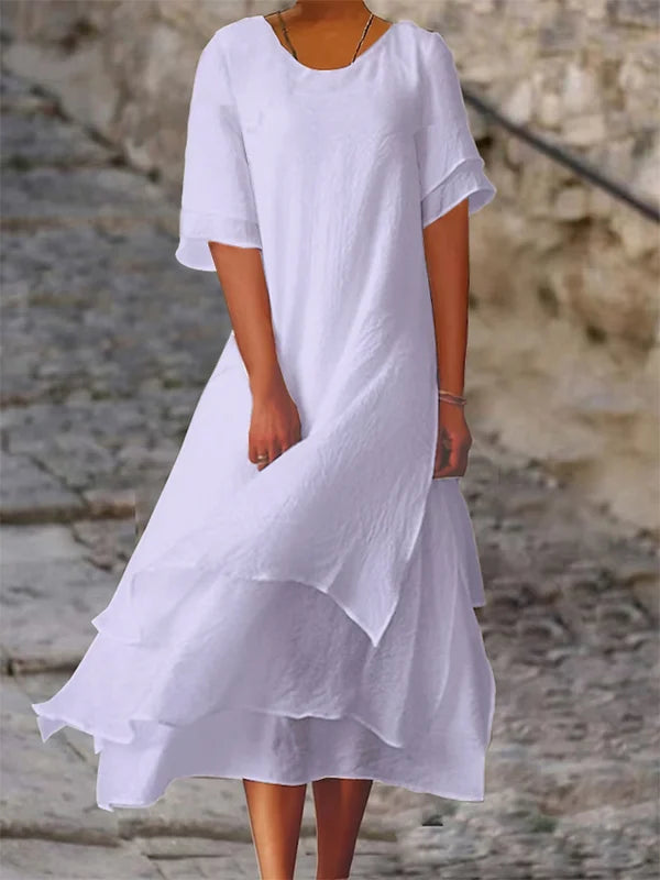 Atemberaubendes Damenfestkleid – taillierter Schnitt, weich, für Hochzeitsgäste und festliche Anlässe 4