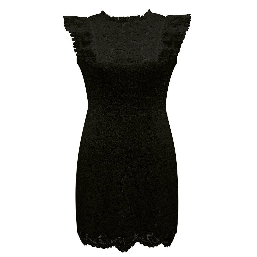 Atemberaubendes Damenkleid – tailliert aus Spitze, für Hochzeiten und festliche Anlässe 6
