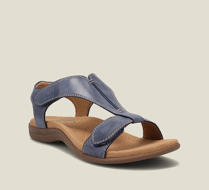 Atmungsaktive Damen Sandalen – T-Riemen-Design, hochwertiges Leder, für den Alltag 6