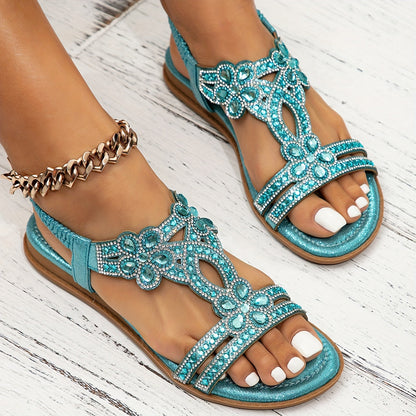 Atmungsaktive Damen Sandalen – rutschfestes Boho-Design, vegane Materialien, für Alltag und Freizeit 2