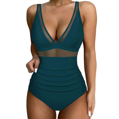 Atmungsaktiver Damen Badeanzug – figurbetonter Schnitt, hochwertiger Stoff, für Strand und Pool 3
