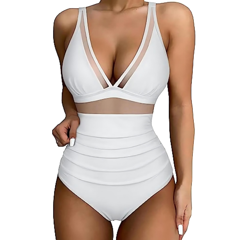 Atmungsaktiver Damen Badeanzug – figurbetonter Schnitt, hochwertiger Stoff, für Strand und Pool 7