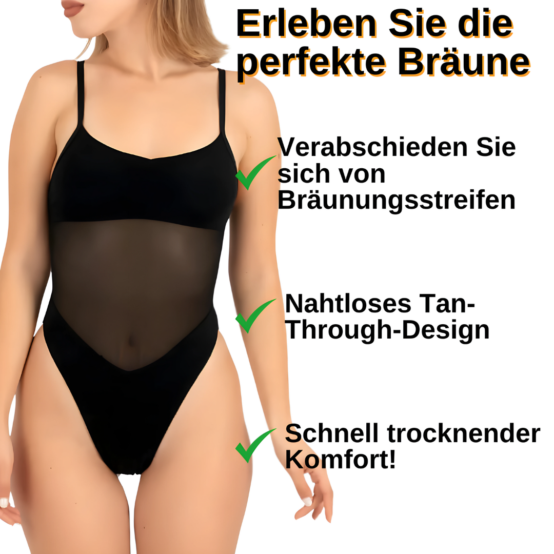 Atmungsaktiver Damen Badeanzug – nahtloses Design, innovatives Material, für perfekten Bräunungskomfort 2