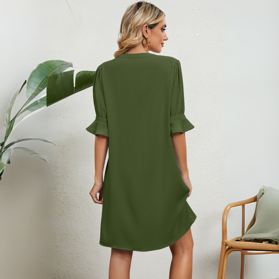 Atmungsaktives Damen Mini-Kleid – A-Linien-Silhouette, hochwertiger Stoff, für jeden Anlass 8