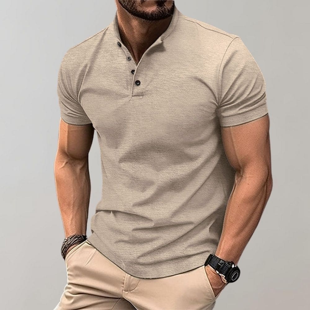 Atmungsaktives Herren Polo Shirt – klassischer Schnitt, Baumwolle, für Freizeit und Büro 3