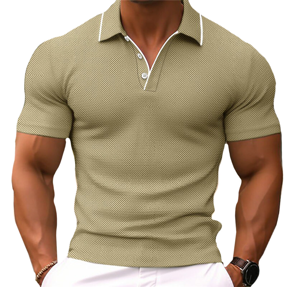 Atmungsaktives Herren Polo Shirt – tailliert, hochwertiges Material, für Alltag und Büro 2