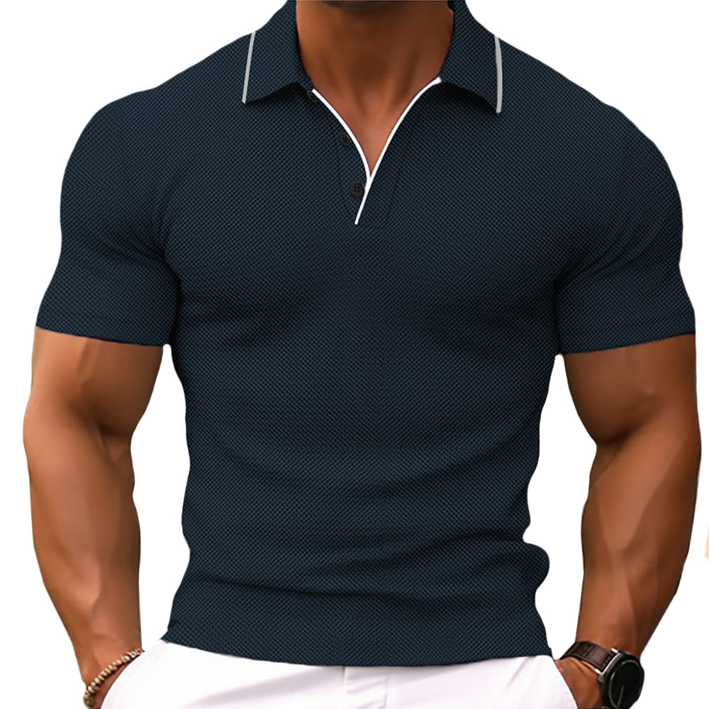 Atmungsaktives Herren Polo Shirt – tailliert, hochwertiges Material, für Alltag und Büro 4