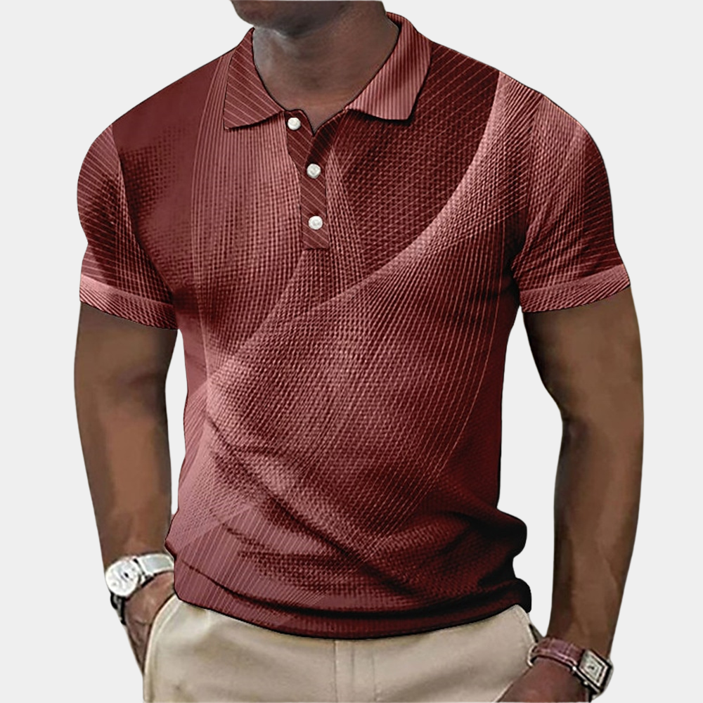 Atmungsaktives Herren Poloshirt – klassischer Schnitt, Baumwolle, für den Sommer 4