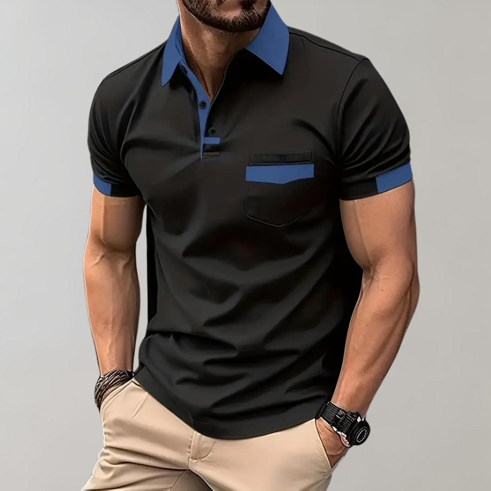 Atmungsaktives Herren Poloshirt – klassischer Schnitt, weiche Baumwolle, für Freizeit und Büro 4