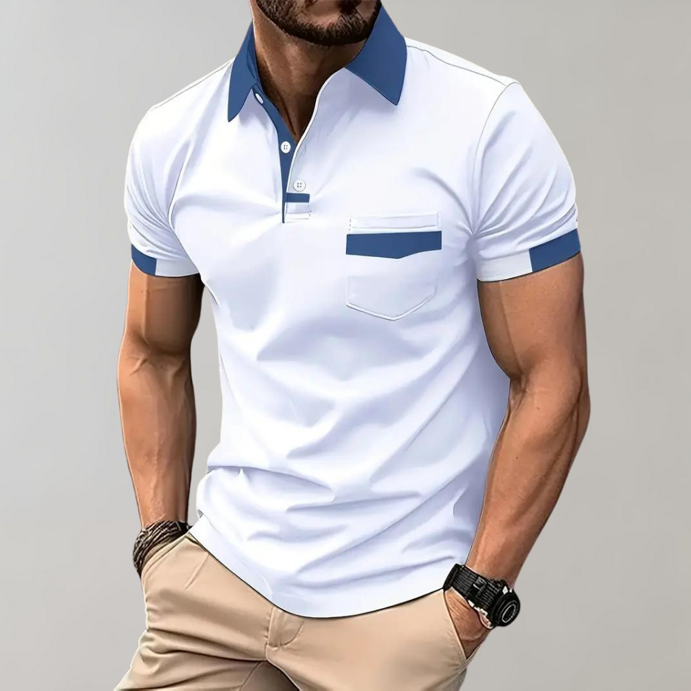 Atmungsaktives Herren Poloshirt – klassischer Schnitt, weiche Baumwolle, für Freizeit und Büro 5