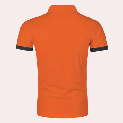 Atmungsaktives Herren Poloshirt – kurzarm, bequeme Passform, ideal für den Sommer 2