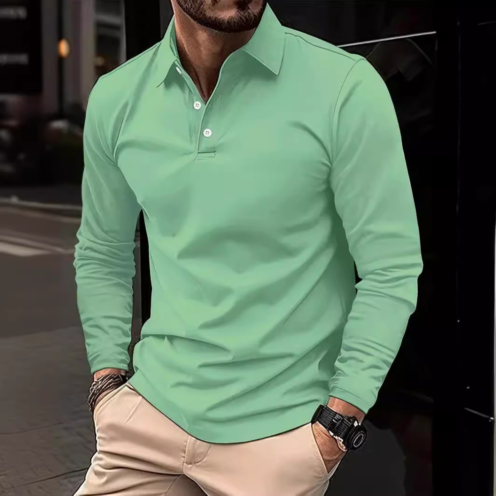 Atmungsaktives Herrenhemd – Slim Fit, 100% Baumwolle, für Büro und Freizeit 0