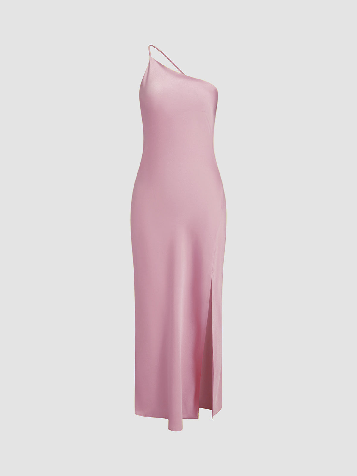 Variant image for Elegantes Rückenfreies Satin Maxikleid Damen Mit Offenen Schultern, Lange Kleider Für Festliche Anlässe-21