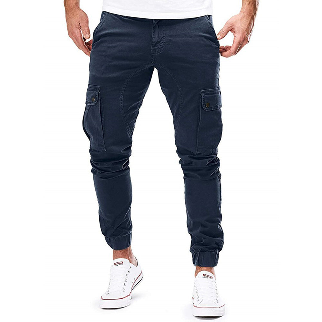 Variant image for Herren Cargo Hose Mit Mehreren Taschen Aus Atmungsaktivem Stoff Für Abenteuer Und Städtische Erkundungen-21