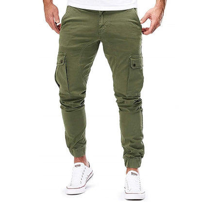 Variant image for Herren Cargo Hose Mit Mehreren Taschen Aus Atmungsaktivem Stoff Für Abenteuer Und Städtische Erkundungen-16