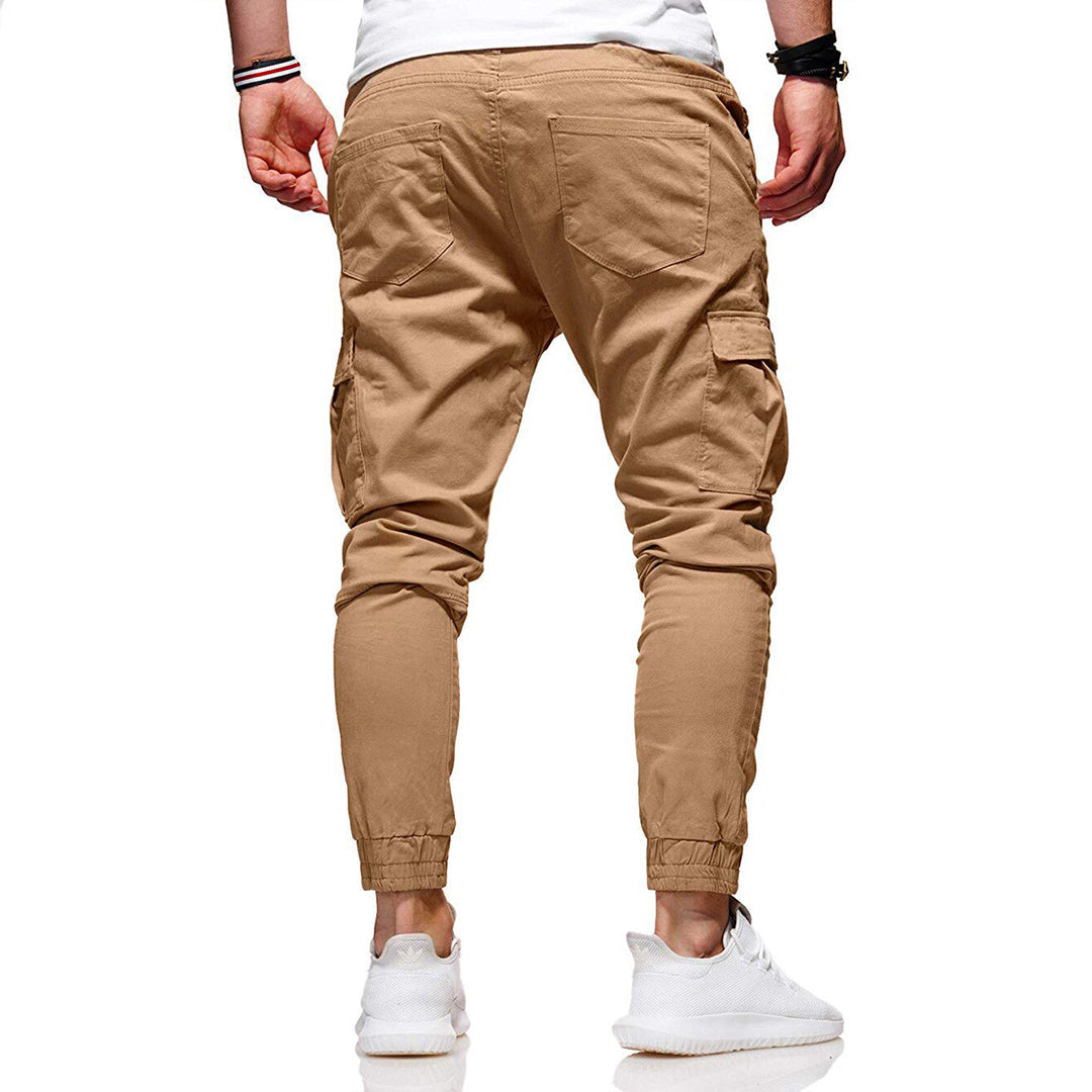 Herren Cargo Hose Mit Mehreren Taschen Aus Atmungsaktivem Stoff Für Abenteuer Und Städtische Erkundungen-3