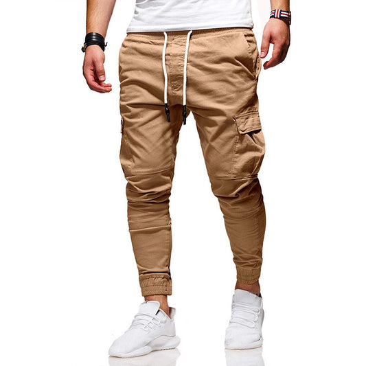 Herren Cargo Hose Mit Mehreren Taschen Aus Atmungsaktivem Stoff Für Abenteuer Und Städtische Erkundungen-1