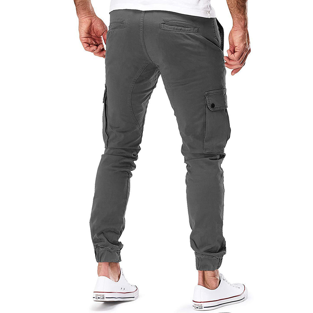 Herren Cargo Hose Mit Mehreren Taschen Aus Atmungsaktivem Stoff Für Abenteuer Und Städtische Erkundungen-6