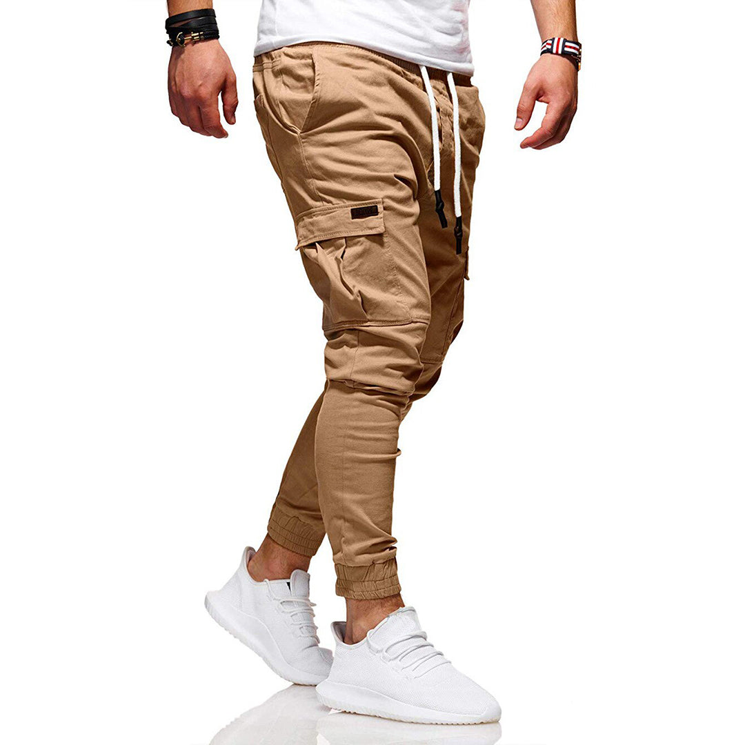 Herren Cargo Hose Mit Mehreren Taschen Aus Atmungsaktivem Stoff Für Abenteuer Und Städtische Erkundungen-4