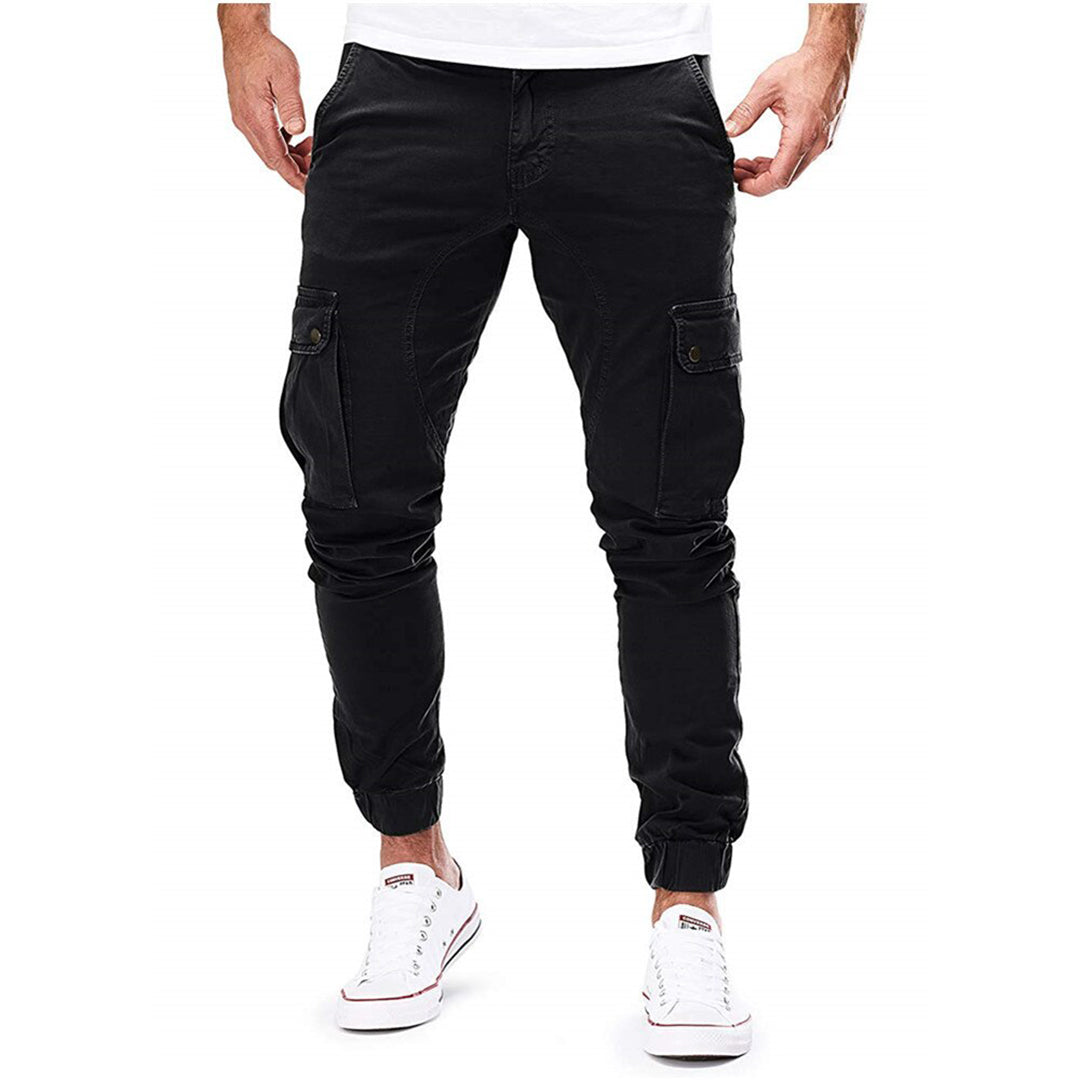 Variant image for Herren Cargo Hose Mit Mehreren Taschen Aus Atmungsaktivem Stoff Für Abenteuer Und Städtische Erkundungen-26