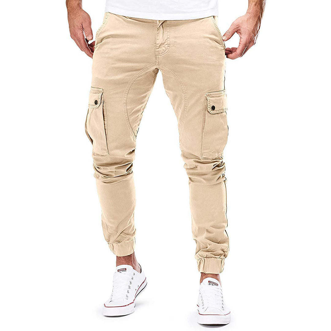 Variant image for Herren Cargo Hose Mit Mehreren Taschen Aus Atmungsaktivem Stoff Für Abenteuer Und Städtische Erkundungen-11