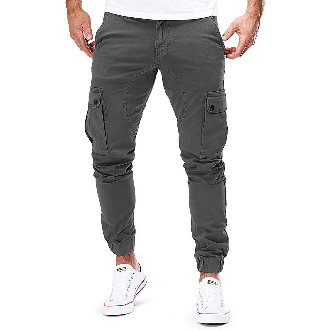 Variant image for Herren Cargo Hose Mit Mehreren Taschen Aus Atmungsaktivem Stoff Für Abenteuer Und Städtische Erkundungen-6