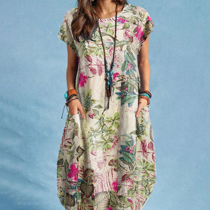 Bequeme Damen Freizeitkleid – lässiger A-LINE Schnitt, Polyester, für den Alltag 3