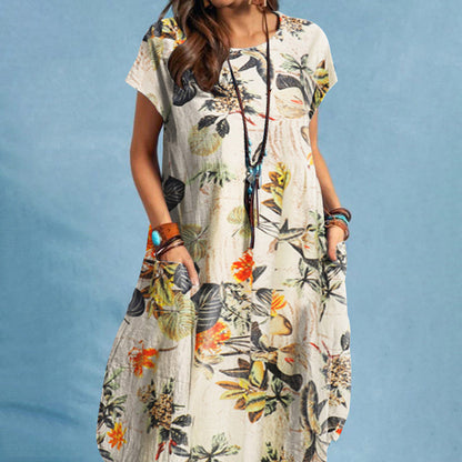 Bequeme Damen Freizeitkleid – lässiger A-LINE Schnitt, Polyester, für den Alltag 4