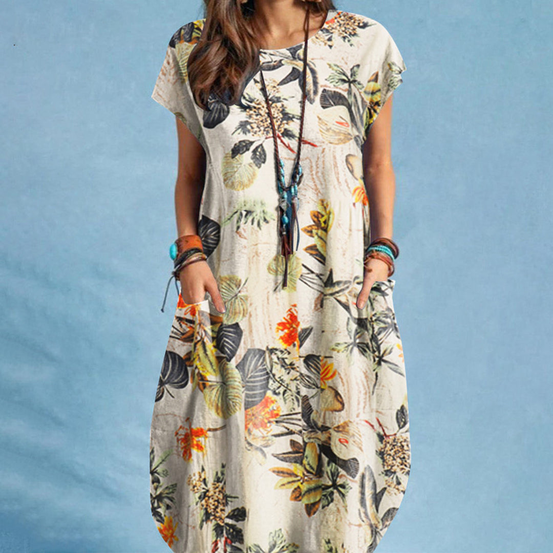 Bequeme Damen Freizeitkleid – lässiger A-LINE Schnitt, Polyester, für den Alltag 5