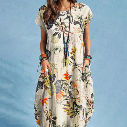 Bequeme Damen Freizeitkleid – lässiger A-LINE Schnitt, Polyester, für den Alltag 5