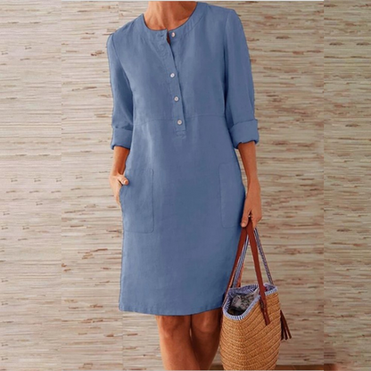 Bequemes Damen Freizeitkleid – lässiger Schnitt, atmungsaktives Material, für Alltag und Freizeit 8