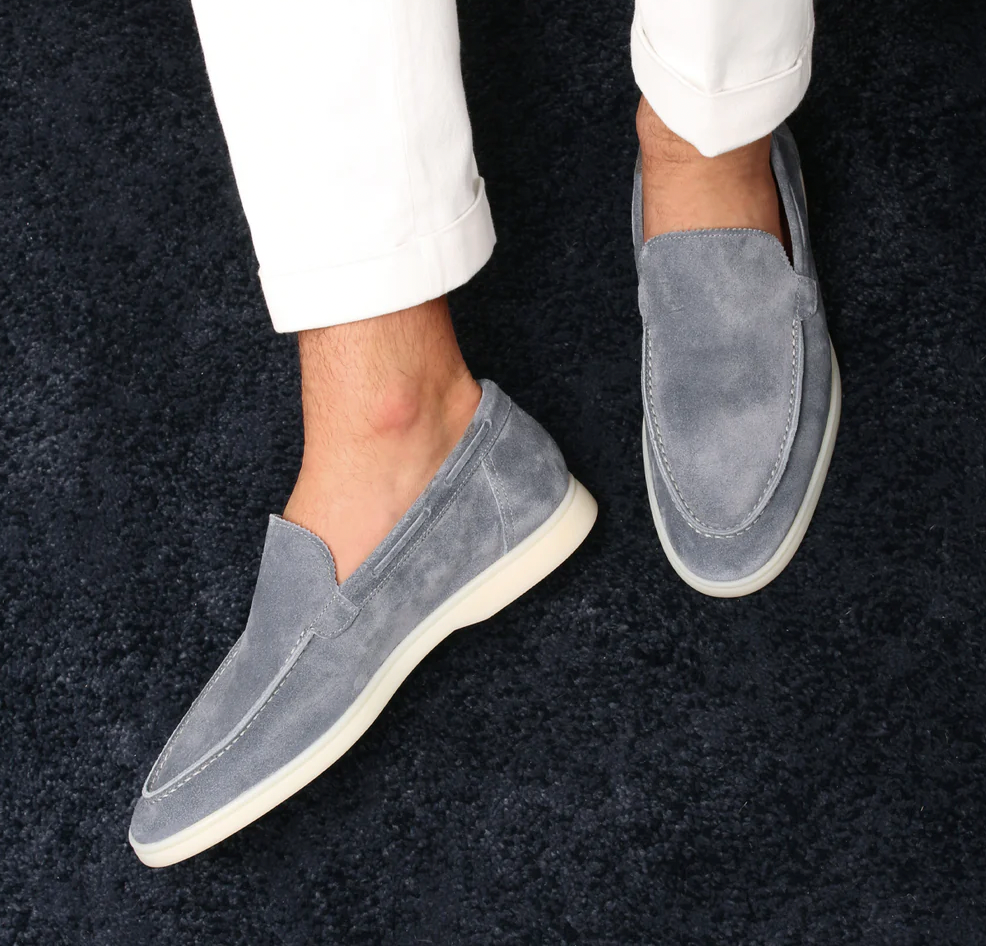 Variant image for Klassische Wildleder-Mokassins für Männer, Bequeme Slip-On-Schuhe für Jeden Anlass-46
