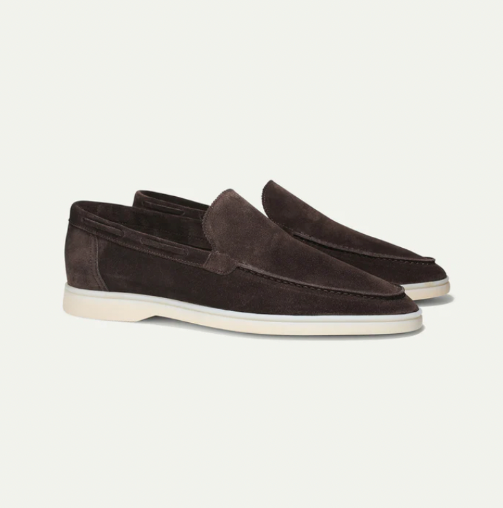 Variant image for Klassische Wildleder-Mokassins für Männer, Bequeme Slip-On-Schuhe für Jeden Anlass-28