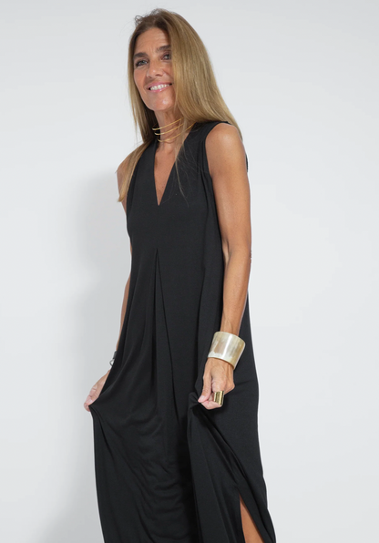 Variant image for Elegantes Maxikleid für Damen mit Fließender Jacke – Lange Kleider für Formelle und Legere Anlässe, Weicher Leichter Stoff-11