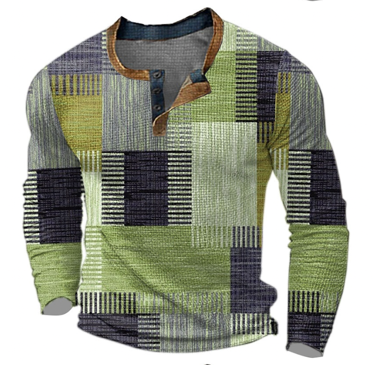 Gemusterter Pullover Herren - Stilvoller Komfortpullover für Freizeitkleidung-2