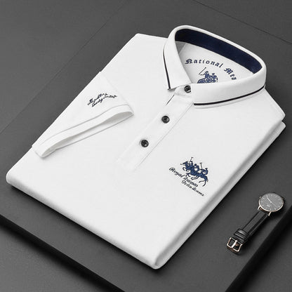 Variant image for Klassisches Poloshirt Herren Aus Atmungsaktivem Stoff Mit Moderner Passform-31